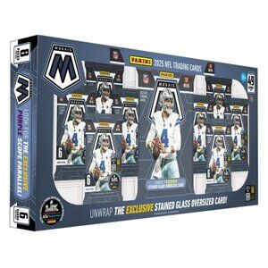 NEW Panini Mosaic NFL Trading Cards Bundle Box - 49 Cards